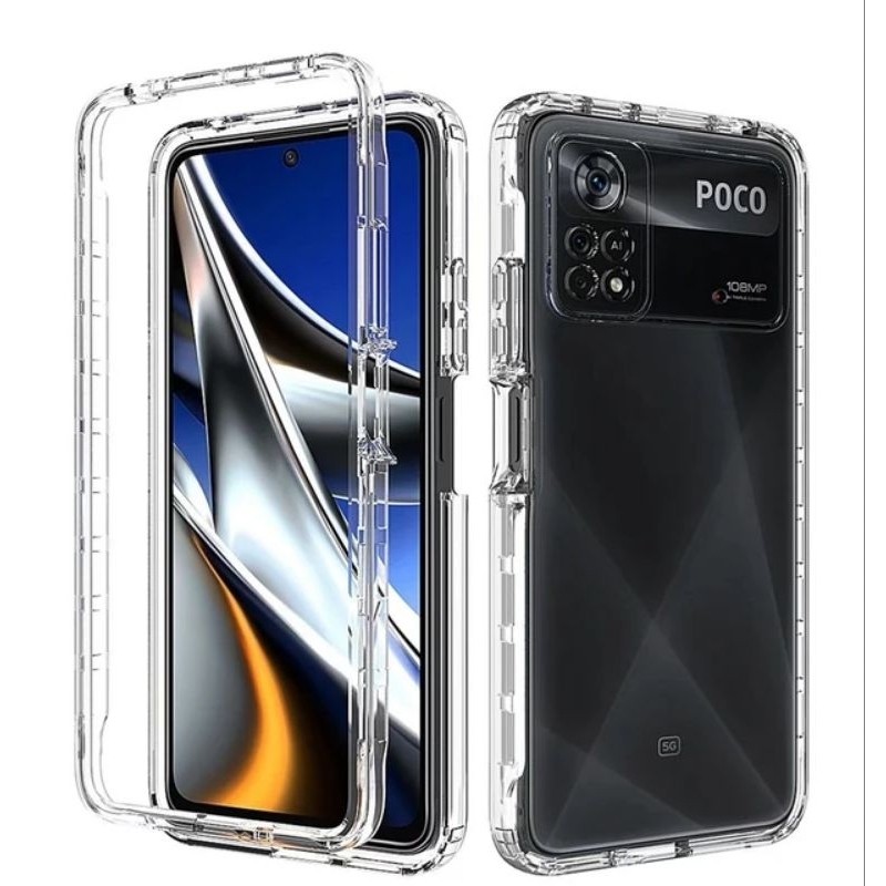 Softcase Bening Poco M6 Pro/X6/X6 5G/X6 Pro/X6 Pro 5G/X5/X5 5G/X5 Pro/X5 Pro 5G/F5 Airbag Transparan
