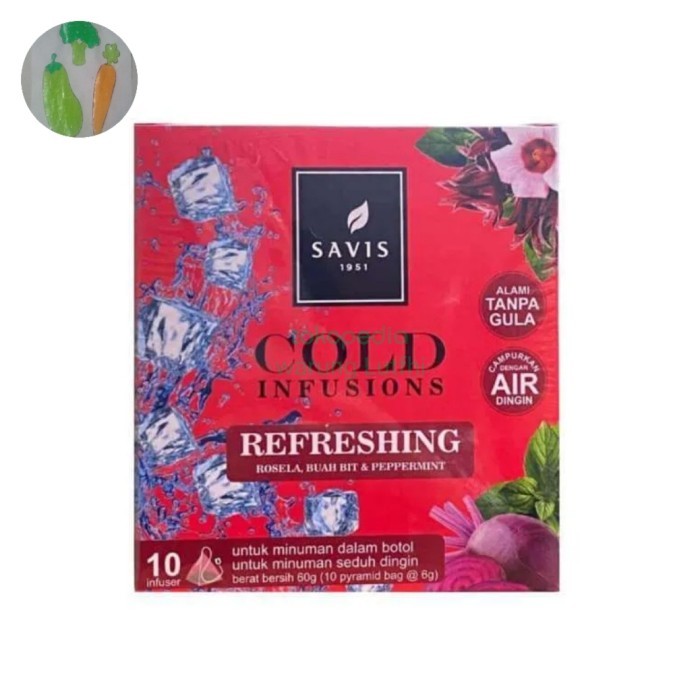 

Savis Tea Cold Infusion Refreshing 60gram