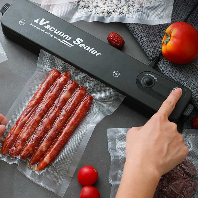 

SLLUADSTORE Zeelea Mesin Vacuum Sealer Makanan Automatic Air Sealing - ZKFK-001‼️COD‼️