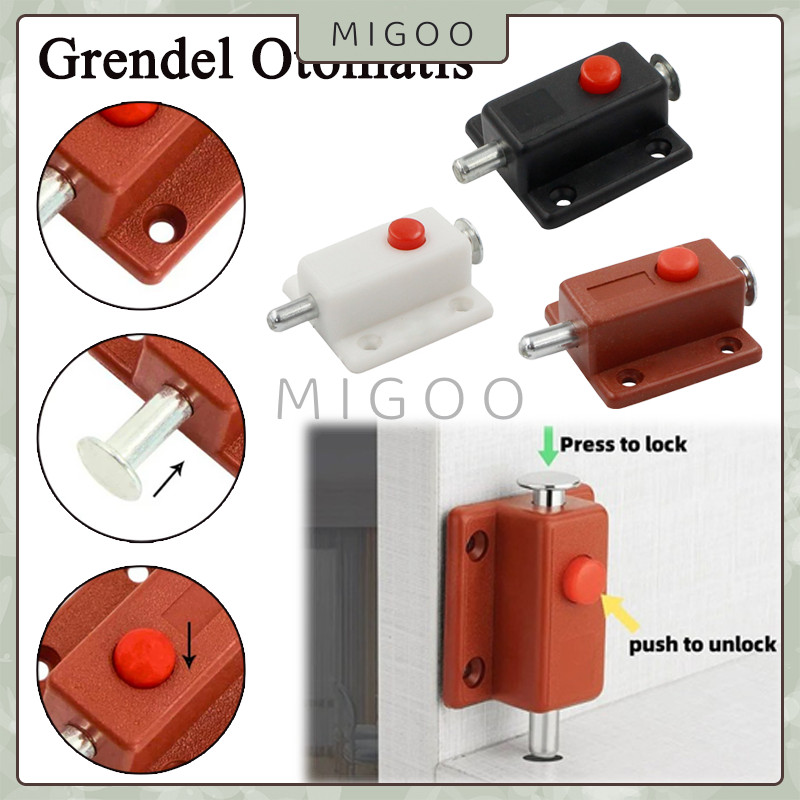 Grendel Otomatis Slot Pintu Otomatis / Grendel Tekan