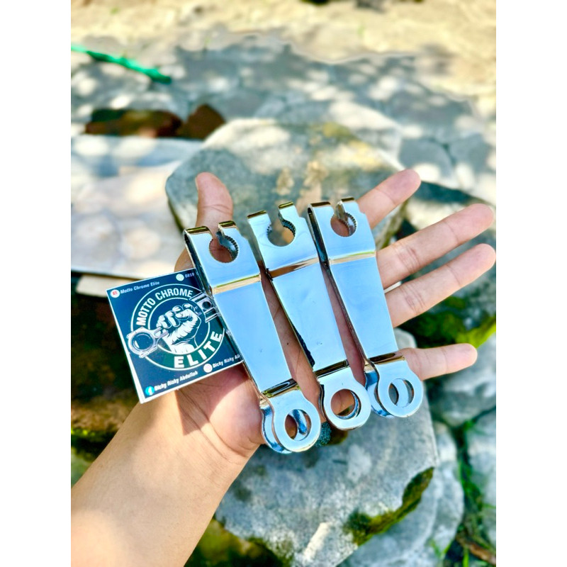 Paha Tuas Rem Belakang Honda GL Pro Mega Pro CHROME CELUP