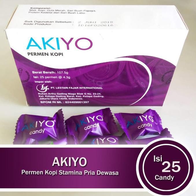 

[TERLARIS] BEST baru Permen Akiyo Kopi Harga / 2 Pc