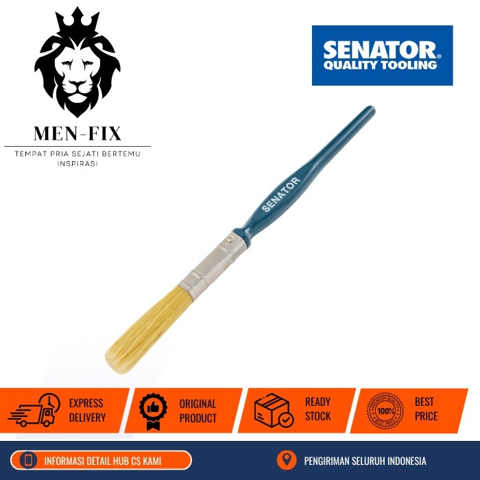 

Kuas Cat 1/2" DIY - Alat Dekorasi Rumah SEN5330210K SENATOR Original By CROMWELL UK, Standar EROPA DIN 3113