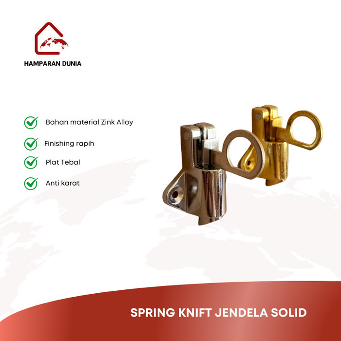 SPRING KNIFT JENDELA SLOT SELOT JENDELA SOLID