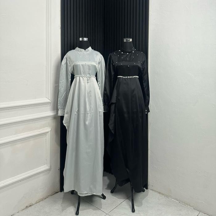 NEW -Adora Dress By Rinanti Dress Kondangan Seragam Bridesmaid Dress Pesta Mewah Cantik Muslim Varia