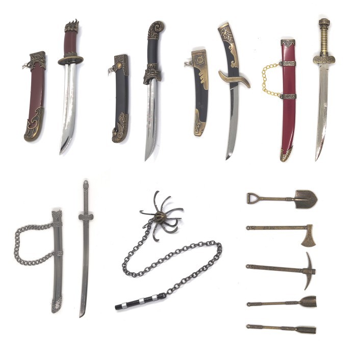 gantungan 22 cm pedang tomb notes daomu biji