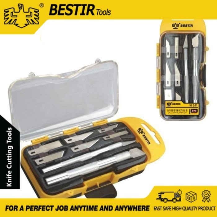 

CARVING KNIFE SET / PISAU UKIR SET ISI 8 PCS / 96241