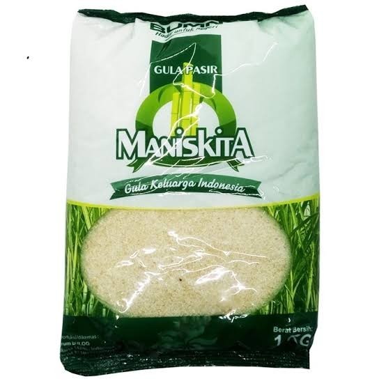 

gula pasir manis kita 1lt