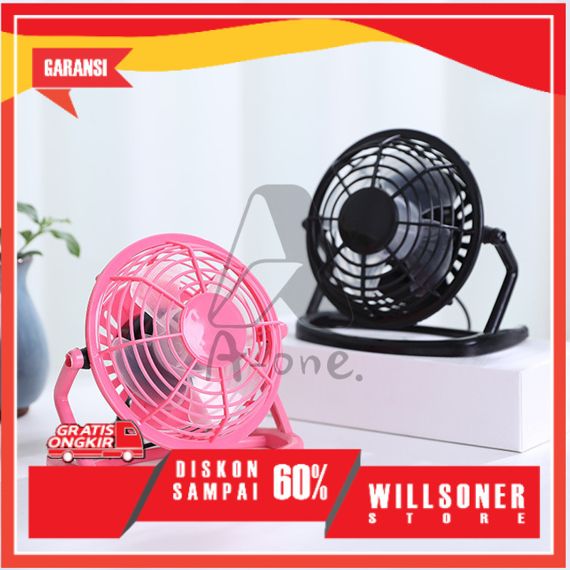 Kipas Angin Portable / Kipas Angin USB / Kipas Angin Mini / Mini Fan / Kipas USB Plastik