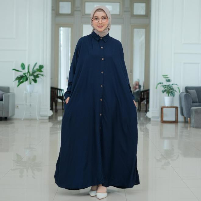 GAMIS RAYON JUMBO LD 140 PANJANG 136