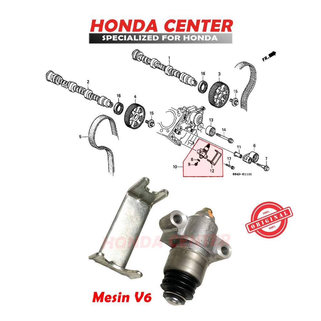 Adjuster Automatic Timing Belt Accord S87 1998 1999 2000 2001 2002 3000cc V6