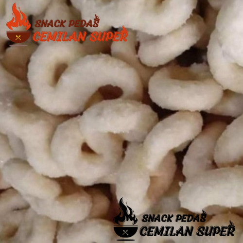 

CS KUE LADU MANIS 8 1kg Kue Gabus Manis bentuk angka delapan kue kering Makanan ringan viral