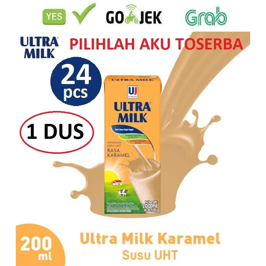 

Susu Ultra Karamel 200 ml - 1 DUS ISI 24 pcs