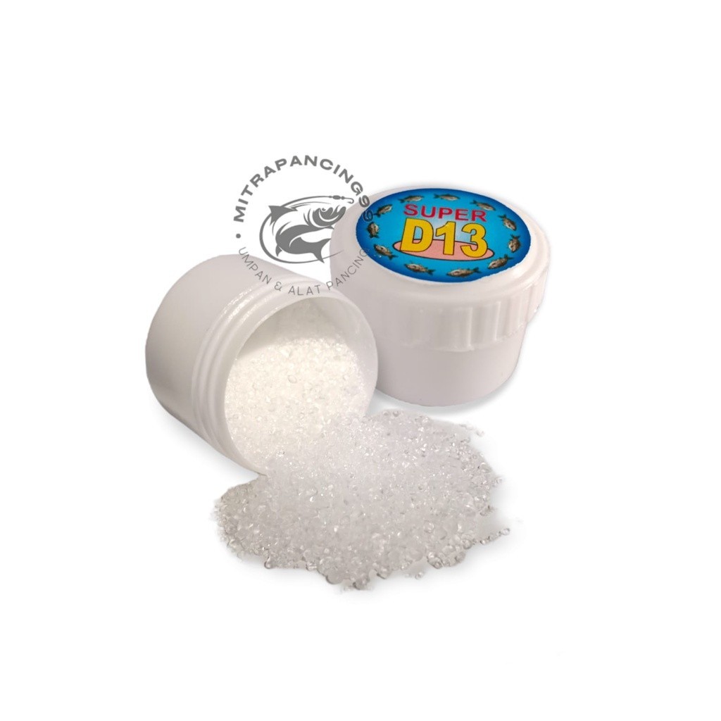 Umpan Super D13 Pecin / Serbuk Kristal - Campuran Umpan Pancing Ikan