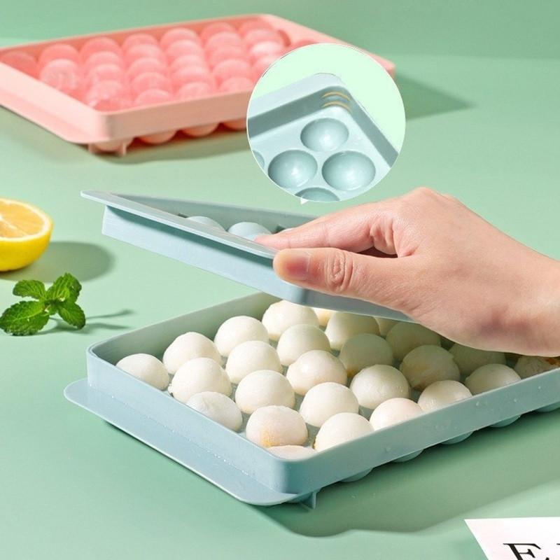 Cetakan Jelly Es Batu Bola-Bola Kecil / Cetakan Agar-agar Bulat / Alexish 174 Marusei