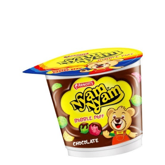 

Nyam nyam bubble puff coklat 18gr