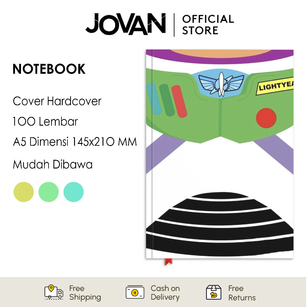 

Notebook Hardcover Custom Toy Story 3 Buku Tulis Catatan Note Agenda Planner Jurnal Diary Notebook Anime