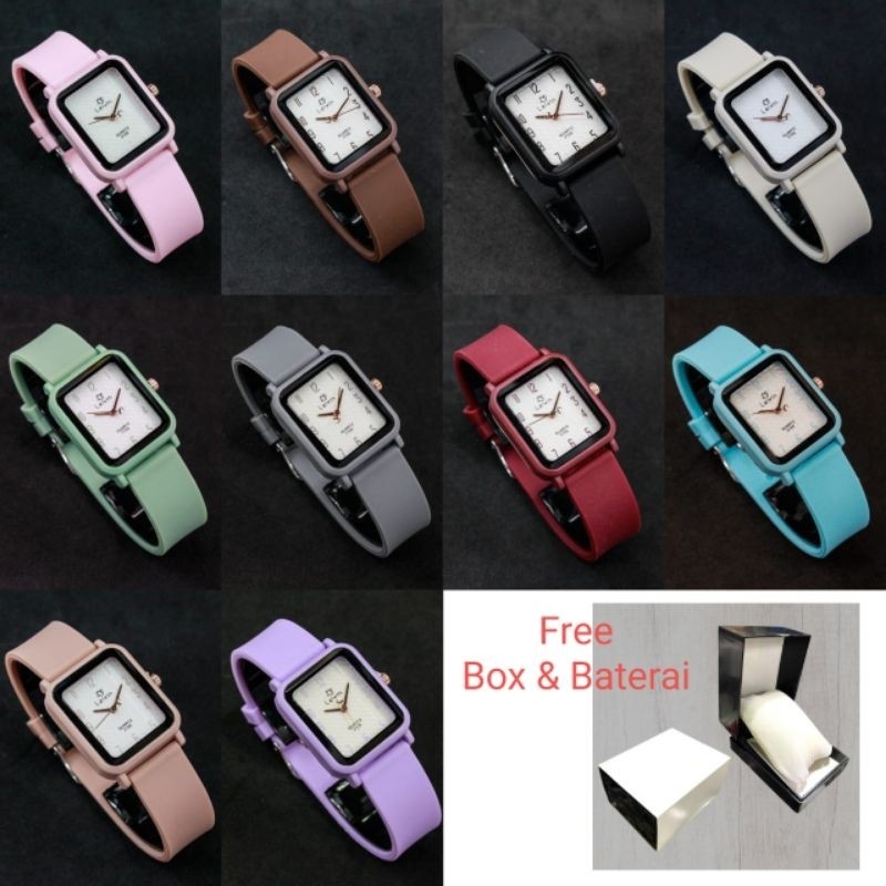 jam tangan karet Leivin LV-2105 Fashion Watch Original