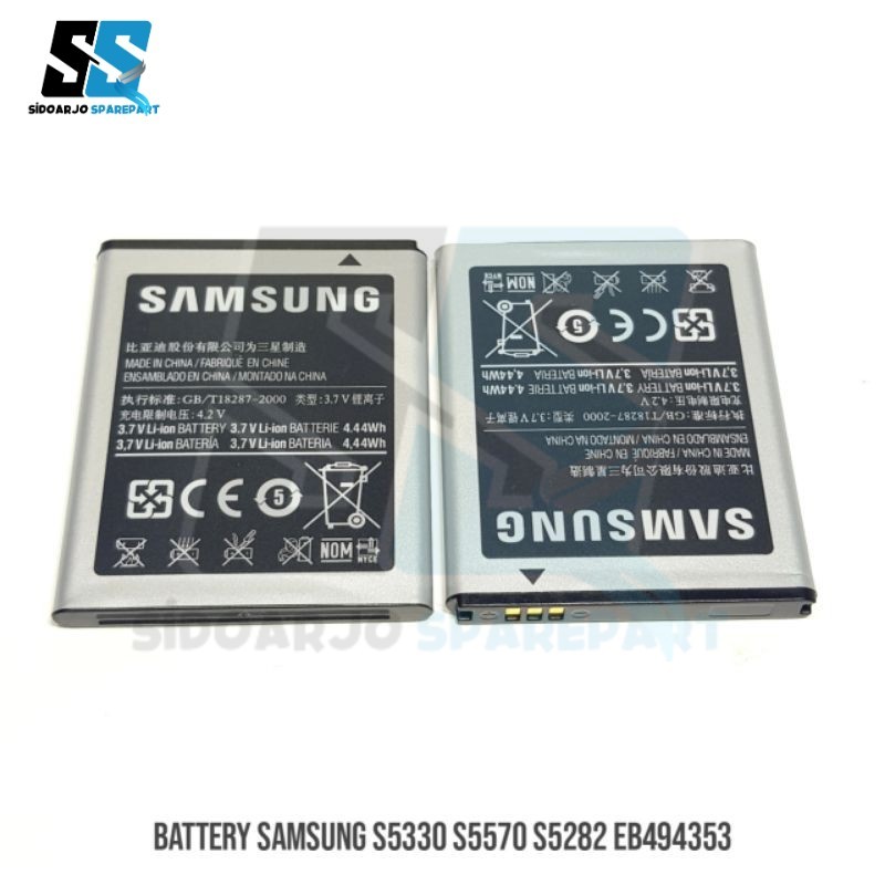 BATERAI BATTERY SAMSUNG S5330 S5570 S5282 ORIGINAL 100%