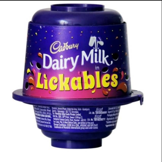 

Cadbury dairy milk in lickables 20 gram - ABO