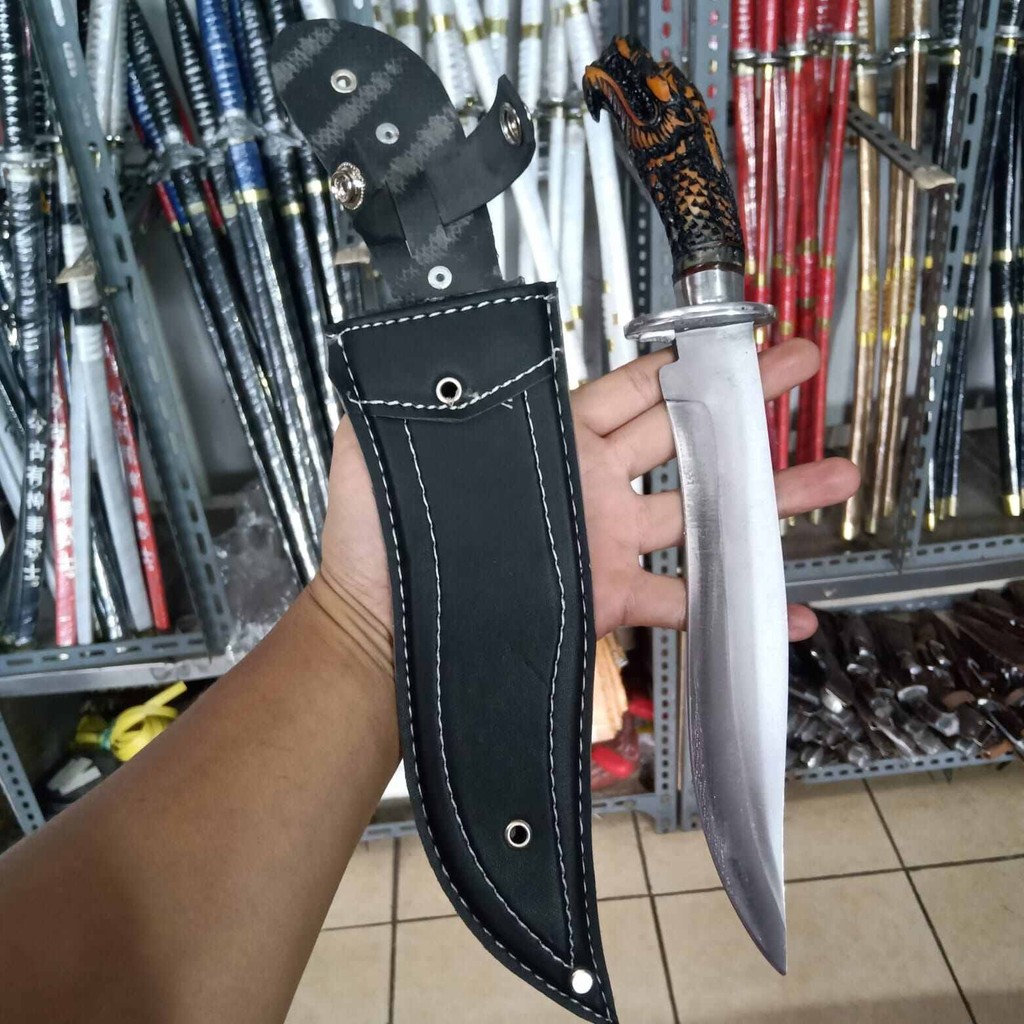 Koleksi Pisau Badik Naga Resin Baja PER