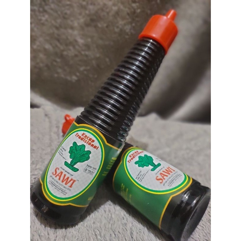 

Kecap Manis Cap Sawi Kemasan Botol 140ml.