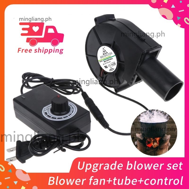 【】12000RPM Peniup Mini Portabel Set Dengan Pengontrol Kecepatan Daya Port/12v Hp Blower Fan Kipas Bl