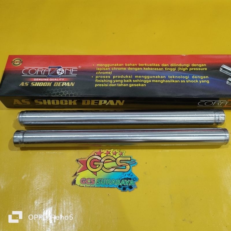 as shock depan,pipe front fork mio new,Mio sporty,Mio j,Mio gt,soul gt,xride fi,Fino fi,Mio m3,Mio z