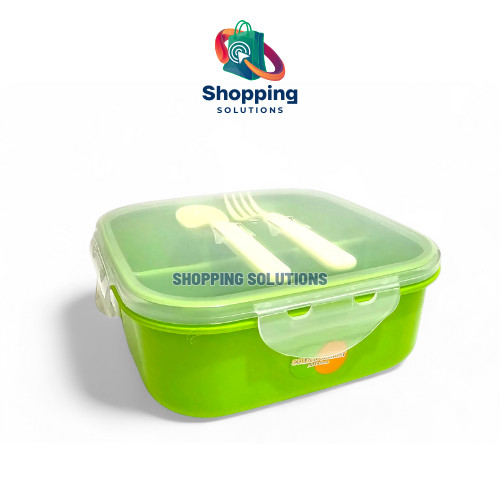 Kotak Tempat Makan Plastik Hijau 1200ml Golden Sunkist TNKS 1132
