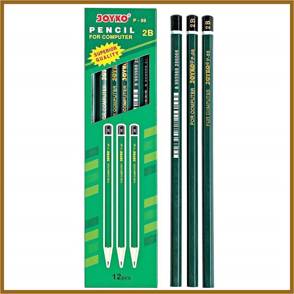 

Joyko Pensil P-88 2B 1 BOX 12 PCS