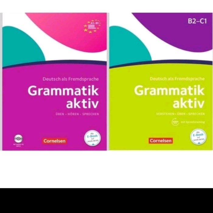 Deutsch als Fremdsprache Grammatik aKtiv A1/B1 dengan B2/C1 2buku