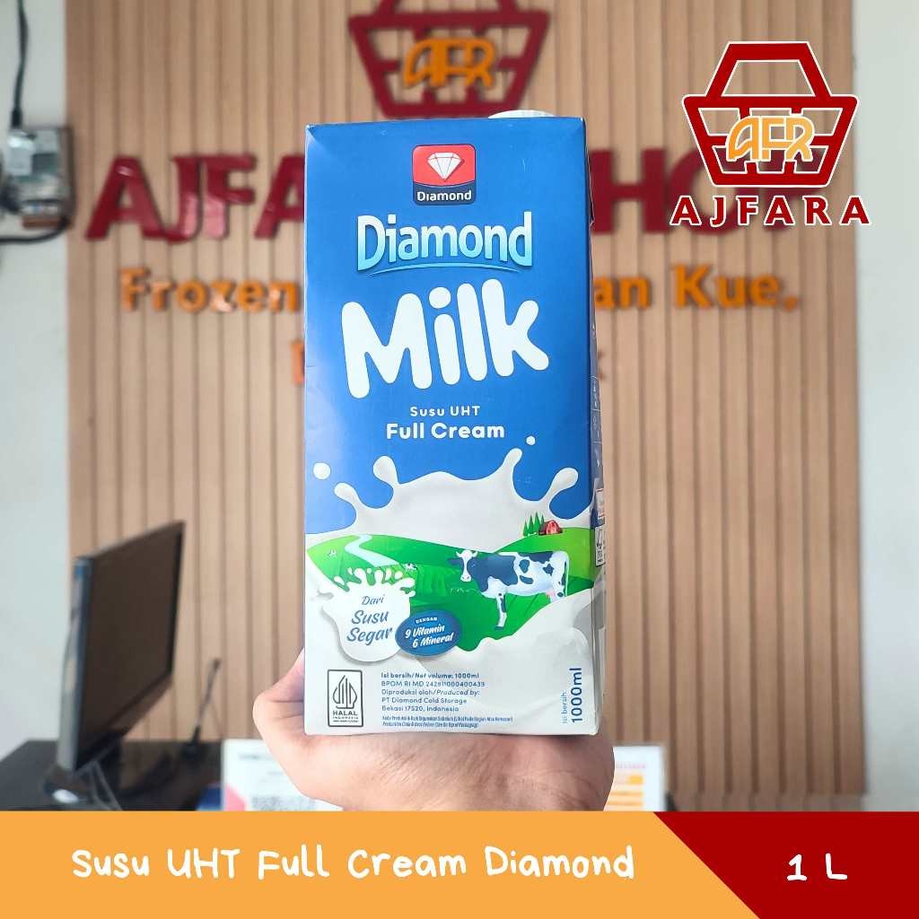 

Susu UHT Full Cream Diamond 1L