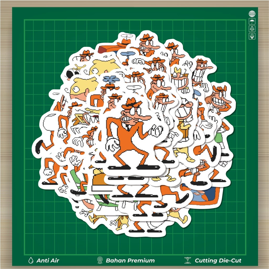 

HOT 50 PCS STIKER Stiker Pizza Tower V30 Stiker Fashion Cars Decal Dingin Kartu Album Custom Vinyl Anti Air- Sticker Aesthetic Buku Journal Koper Casing HP Tablet Laptop Helm Motor Botol Minum