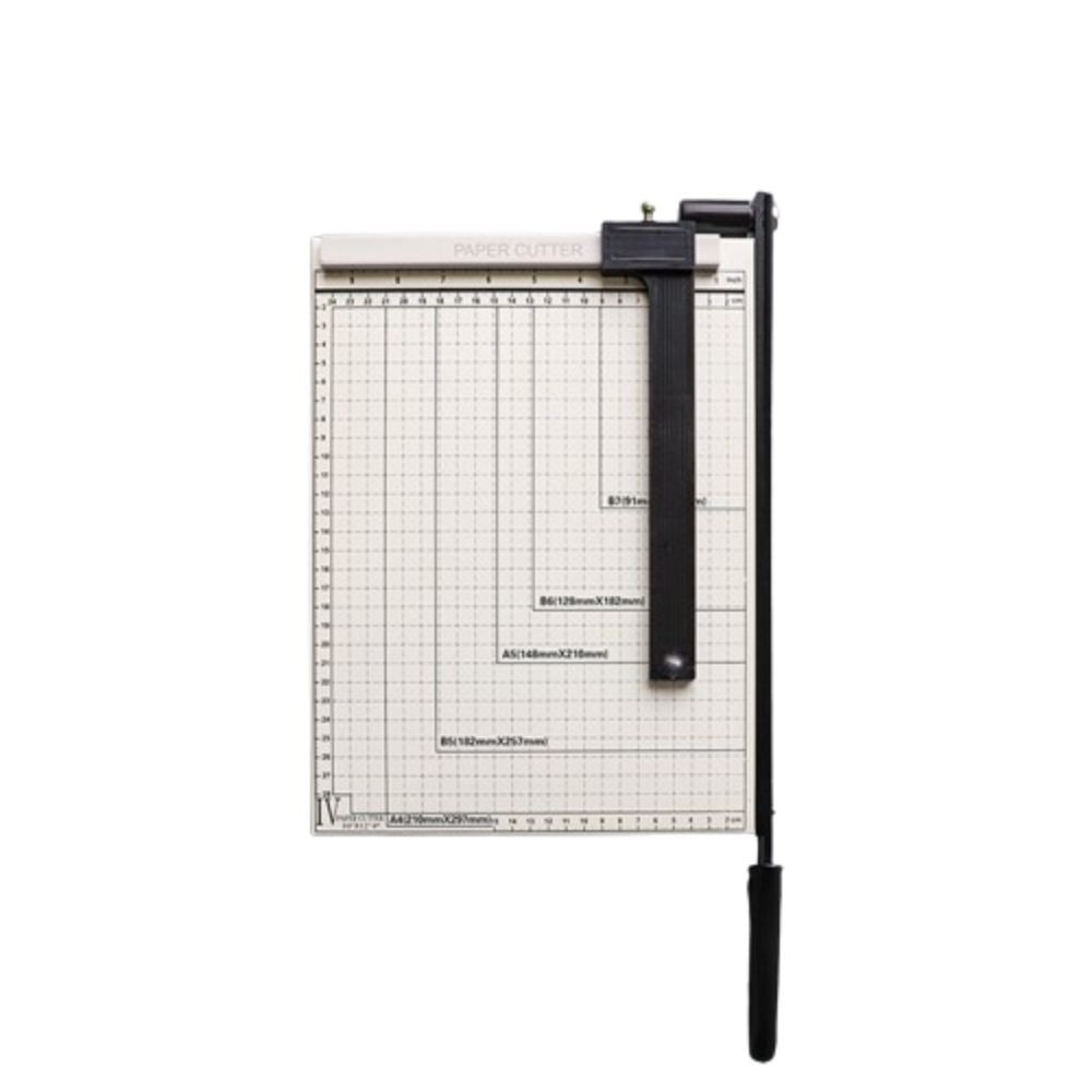 

Heavy Duty A4 Paper Cutter Precise Cuts 15 Page Capacity Paper Card Trimmer Manual Professional Photo Cutting Machine Desktop