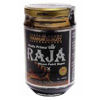 

Madu Raja Hitam pahit super ukuran 400 gram
