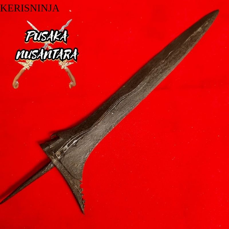 Keris Patrem Sempaner Pamor Sodo Lanang Tangguh Kamardikan Alusan NJ13
