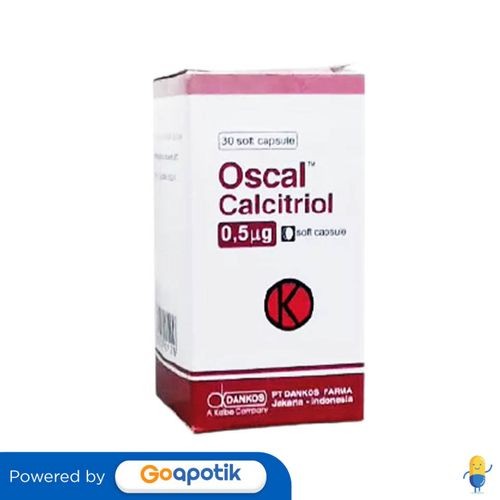 Oscal 0.5 Mcg Botol 30 Kapsul