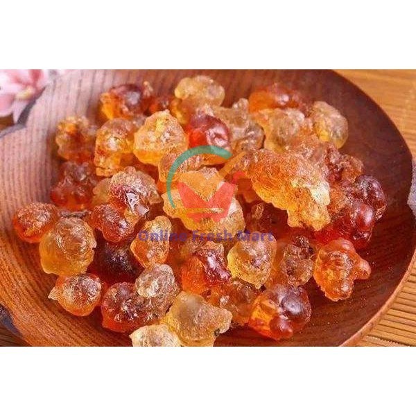 

Peach Gum Grade Super Collagen / Tao Jiao / Peach Resin (100 gr) - Online Fresh Mart Denpasar