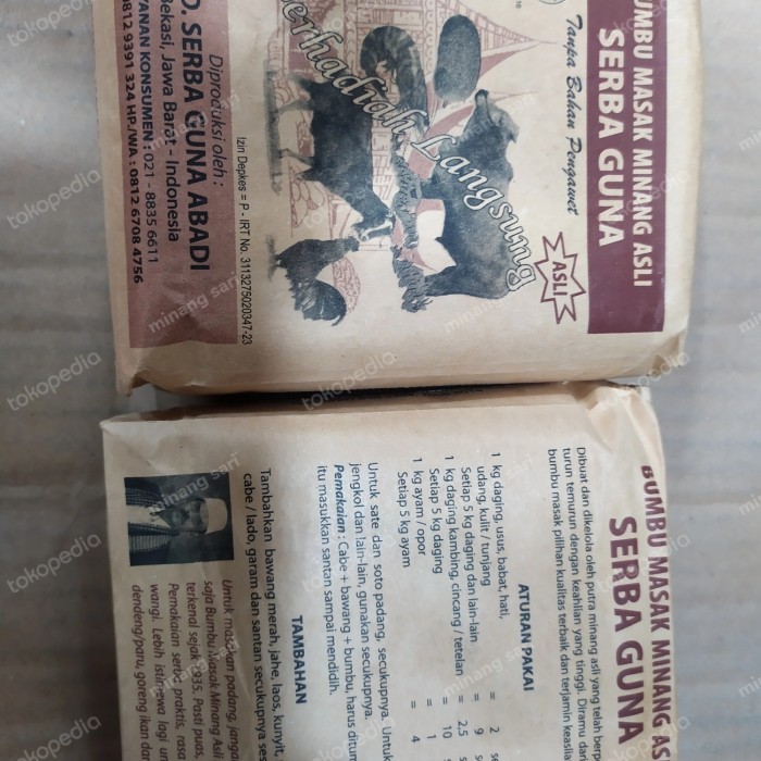 

Bumbu gulai spesial serba guna 1kg/bumbu instan TALANG