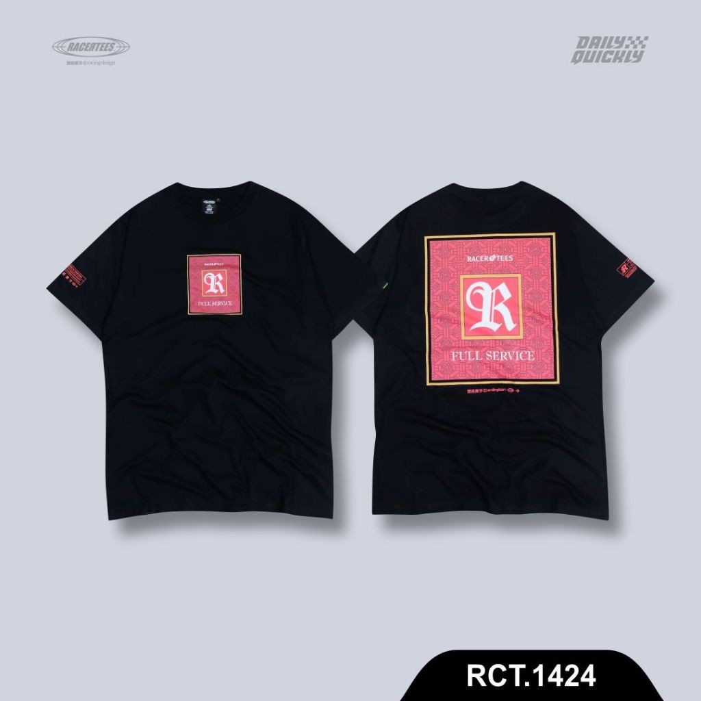 【COD】 RACERTEES Kaos MILD.R - RCT.1424 T-shirt