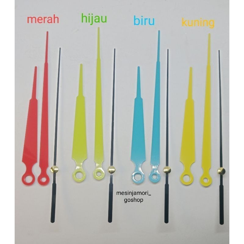 jarum jam dinding (jarum saja)