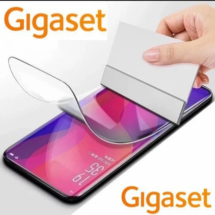 Anti Gores Hydrogel HP Gigaset Semua Tipe Full Cover Depan Belakang Clear Blue Matte