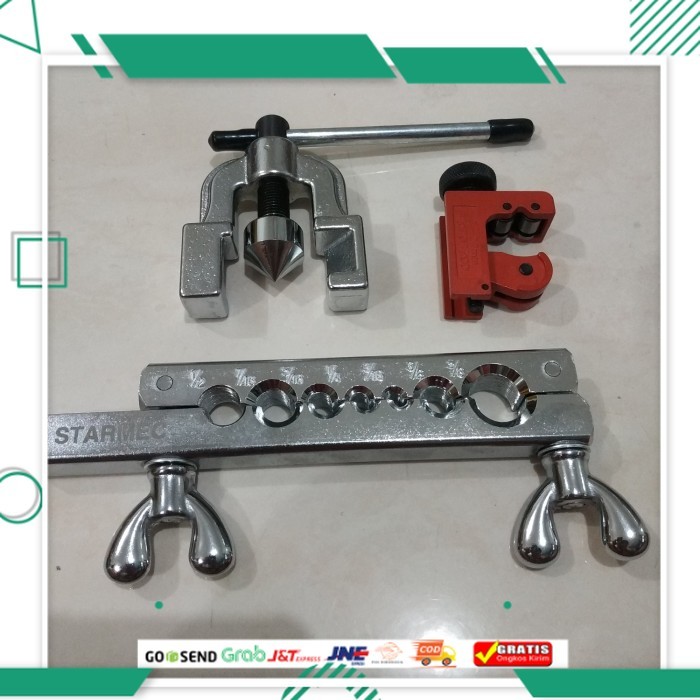 

Paling Murah Flaring single toolCT 195 + Tube cutter pipa AC mini ct128