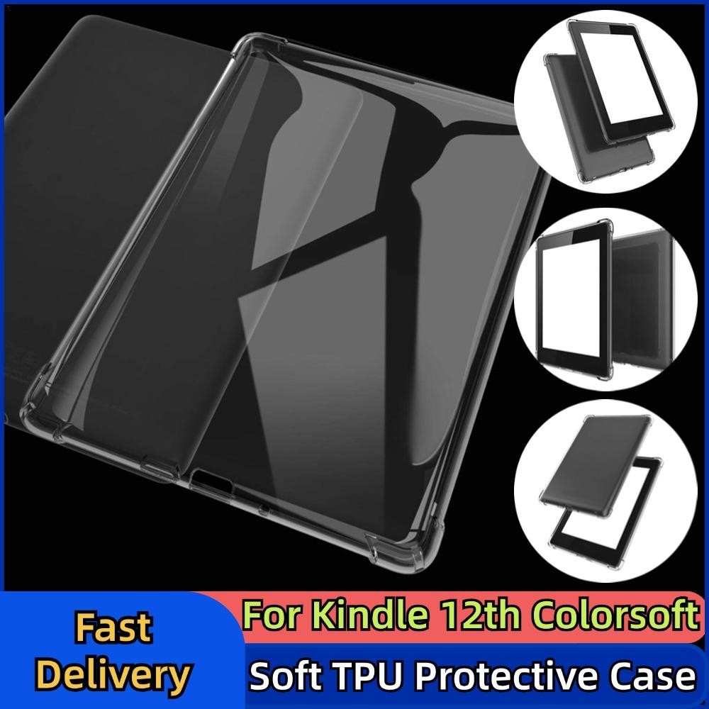 

For Kindle 12th Colorsoft 7.0 "2024 Transparent Soft Shell Slim Soft TPU Protective Case With Upgraded Corner E-book Reader Case
