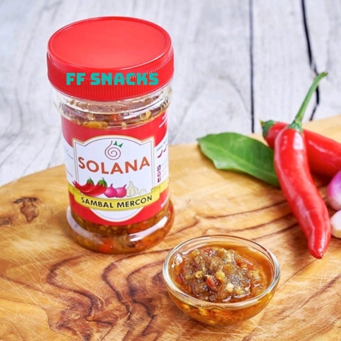 

✨TERLARIS -Sambel Mercon Solana - Sambel Cabe