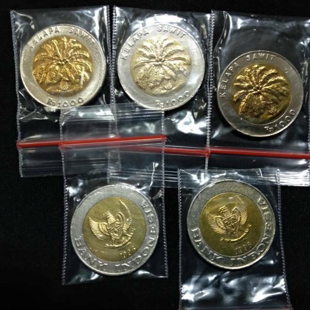 MAINAN UANG KOIN KELAPA SAWIT