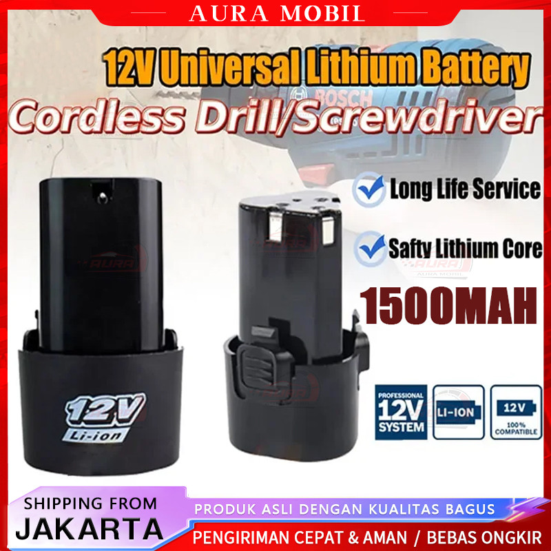 [Ready Stock] 12 Volt Baterai Bor Litium Li-ion Cordless Electric Rechargeable 12 Volt 20000 Mah Li-