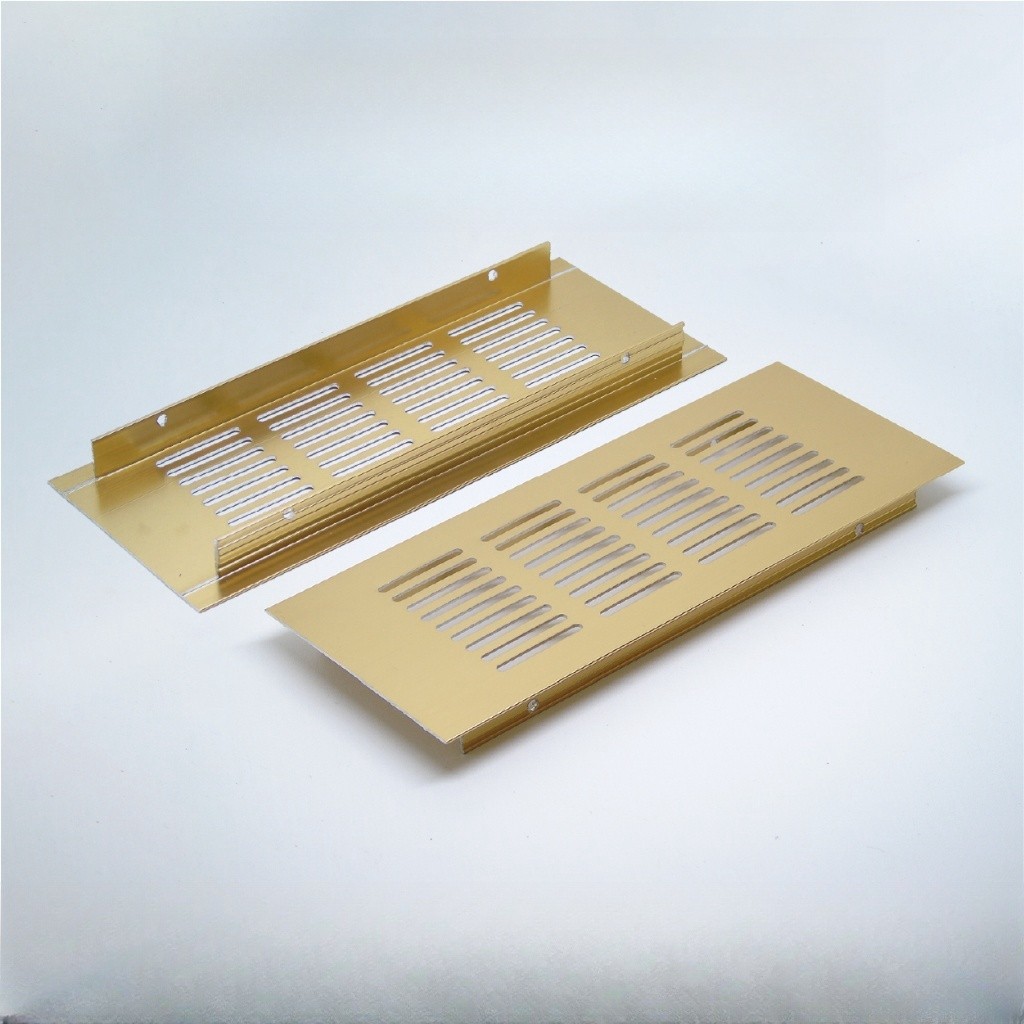 Lubang Hawa Aluminium Ventilasi Lemari Kabinet Lubang Udara / Saringan Hawa Angin Kitchen Set