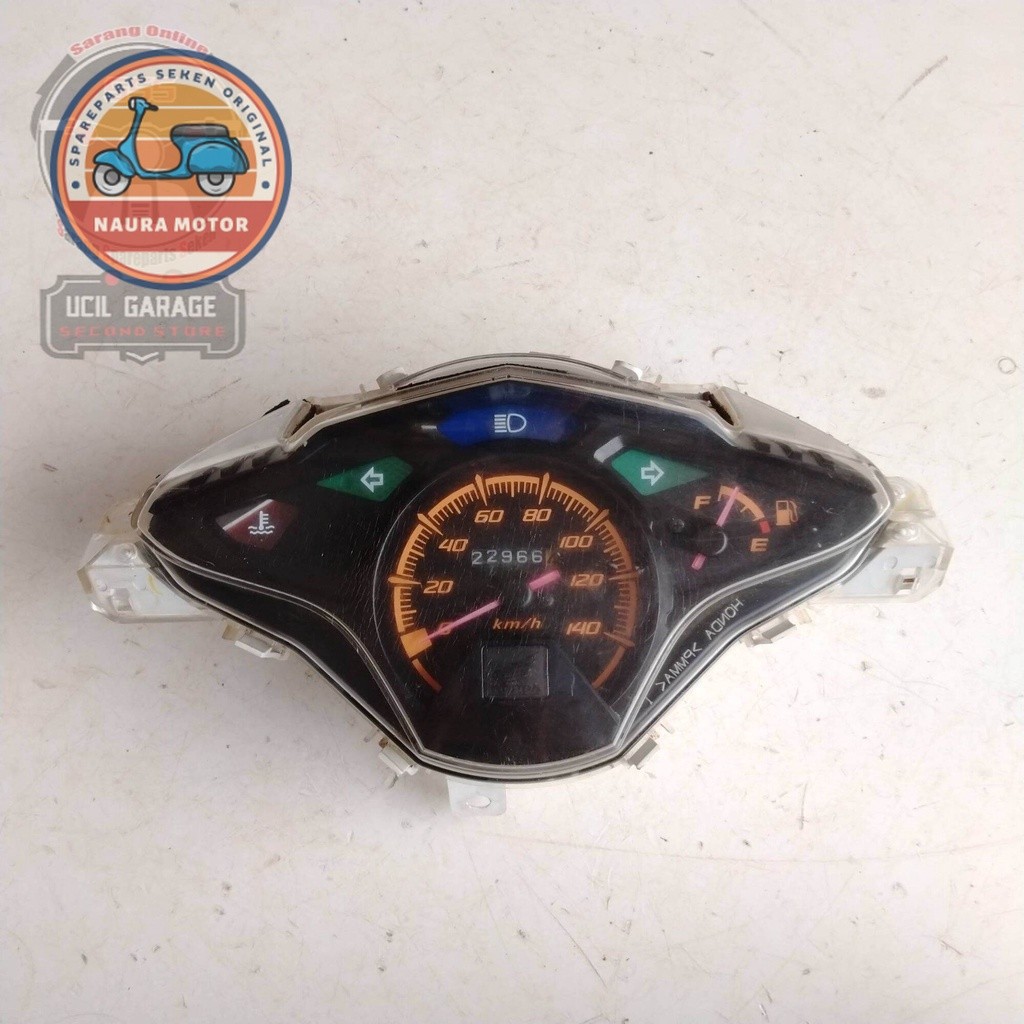 SPIDOMETER VARIO TECHNO 110 KARBU SPEEDOMETER VARIO TECHNO 110 OLD SEKEN ORIGINAL