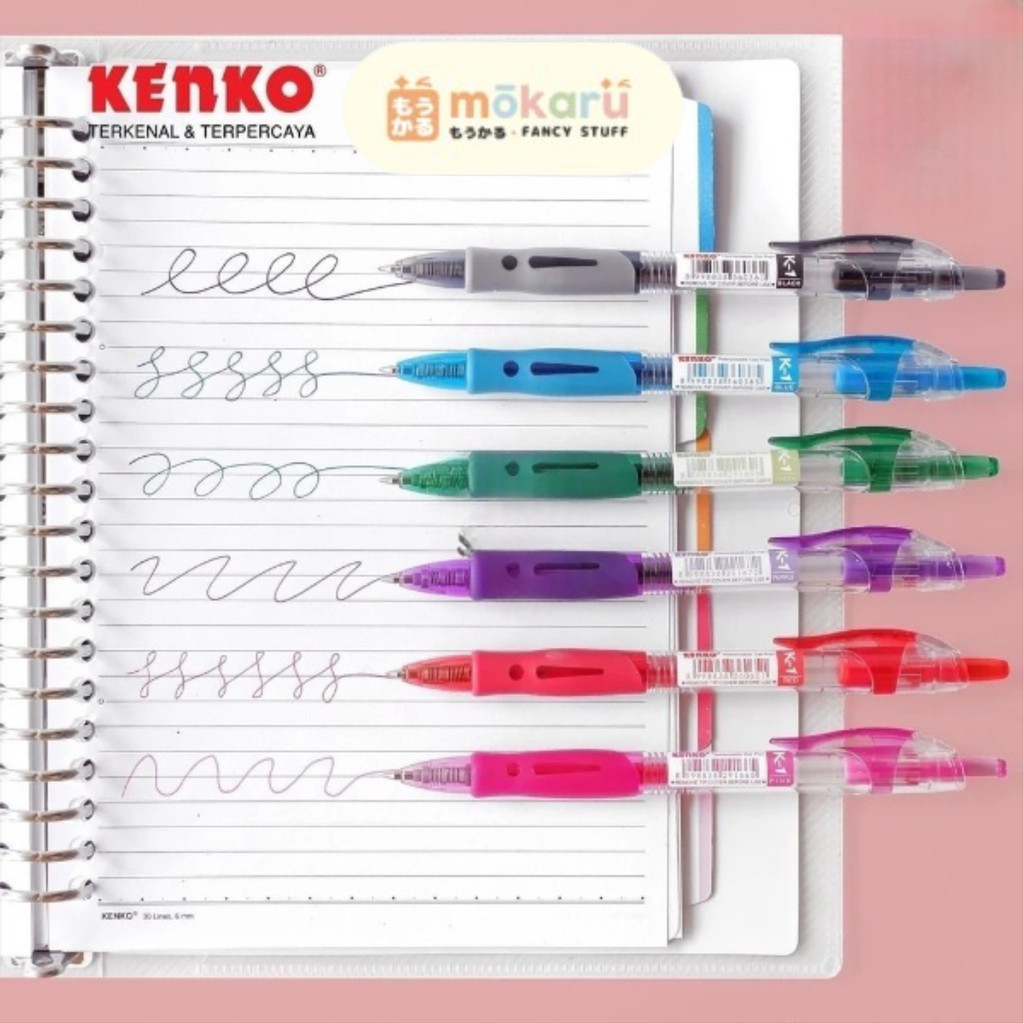 

Kenko Gel Pen Pulpen Warna Color K1